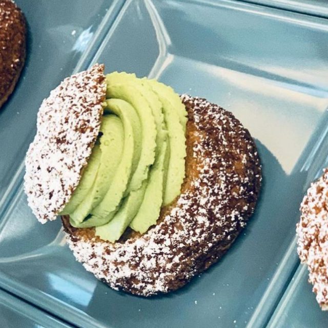 Recipe: Matcha Cream Puffs